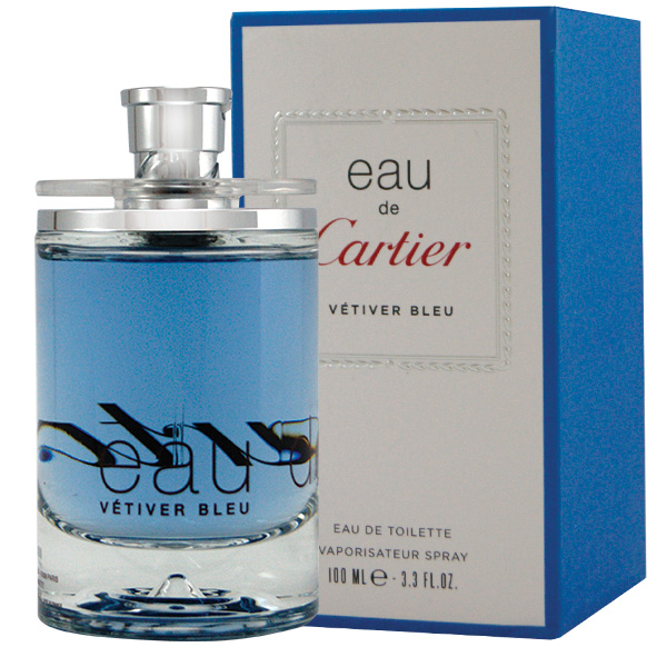 Cartier Eau de cartier vetiver bleu Eau De Toilette Spray (Unisex Tester)